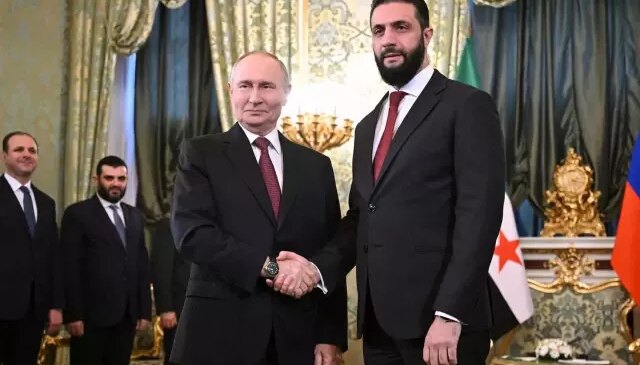 Şara Moskova’da! Rusya lideri Putin ile bir araya geldi