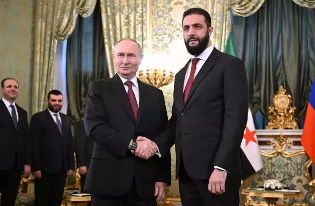 Şara Moskova’da! Rusya lideri Putin ile bir araya geldi