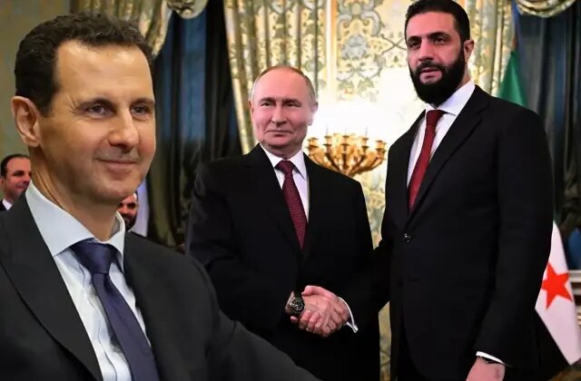 Şara, Putin’le görüşürken Esad bakın ne yaptı