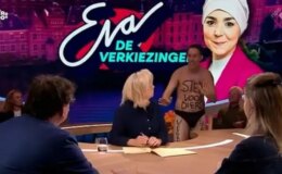 Seçim adayı,  vegan protestocu sanılarak canlı yayından kovuldu