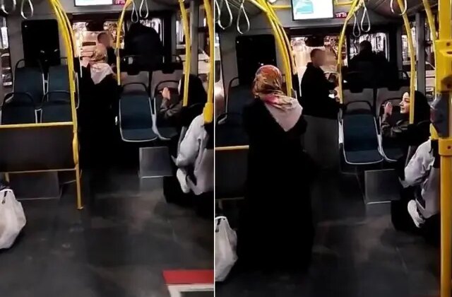 Şehit babasına bu yapılır mı! Otobüs şoförü haddini aştı