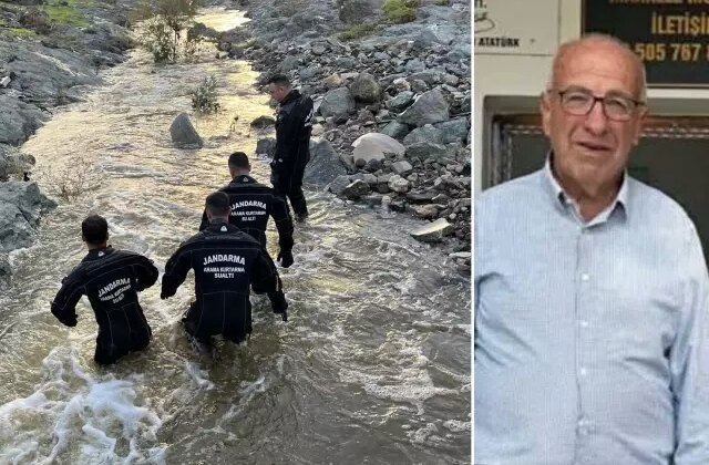 Sel sularında kaybolan 70 yaşındaki adam 2 gündür her yerde karış karış aranıyor