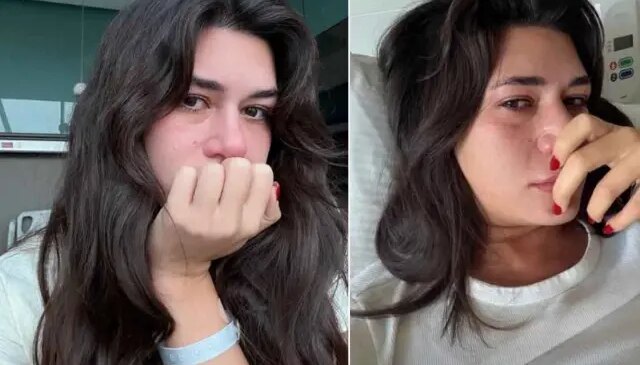 Sibil Çetinkaya’dan hastane odasından yeni paylaşım: Uzun bir süre daha buradaymışız
