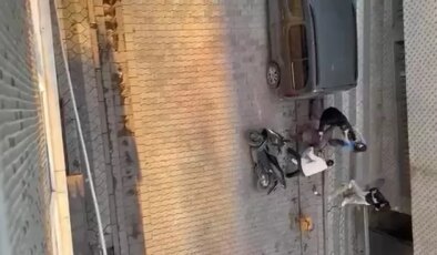 Sultangazi’de bir çift, kadının eski sevgilisi tarafından sokak ortasında darbedildi