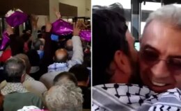 Sumud Filosu aktivistlerine İstanbul’da coşkulu karşılama! İşte o anlar