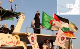 Sumud Filosu gemilerinden Mikeno, Gazze karasularına ulaştı