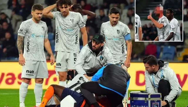 Süper Lig’de korkutan sakatlık! Kafası yarıldı, yürekler ağızlara geldi