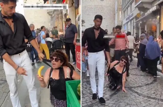 Tasma taktığı kadını sokaklarda gezdirdi! Kullandığı ifadeler de skandal