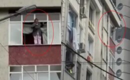 Deprem sonrası büyük panik! Cama çıkarak dakikalarca çığlık attı