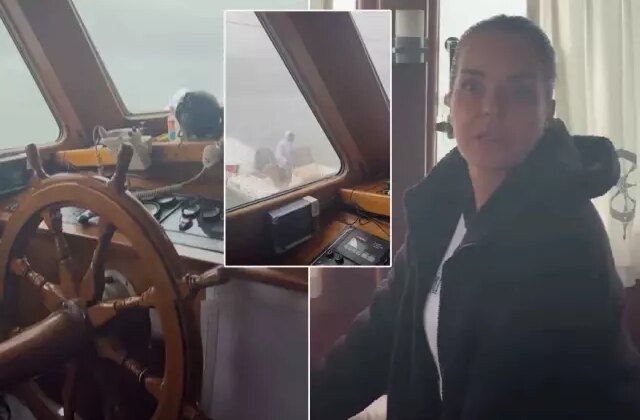 Teknede korku dolu anlar! Yaşadığı panik Bengü’nün yüzüne yansıdı