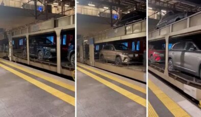 TOGG, Avrupa yolunda! İlk sevkiyat böyle görüntülendi