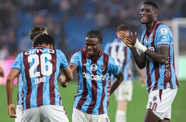 Trabzonspor fırtına gibi! Üst üste dördüncü galibiyet
