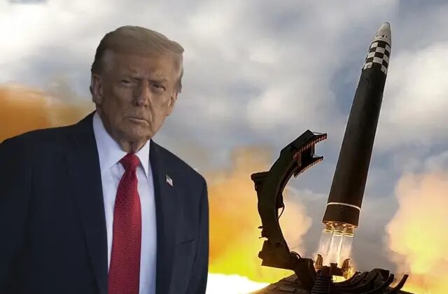 Trump’ın ziyareti gerilimi tavan yaptırdı! Füzeler peş peşe fırlatıldı