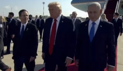 Trump, İsrail’de! İlk sözleri “Gazze’ye gitmekten gurur duyarım” oldu