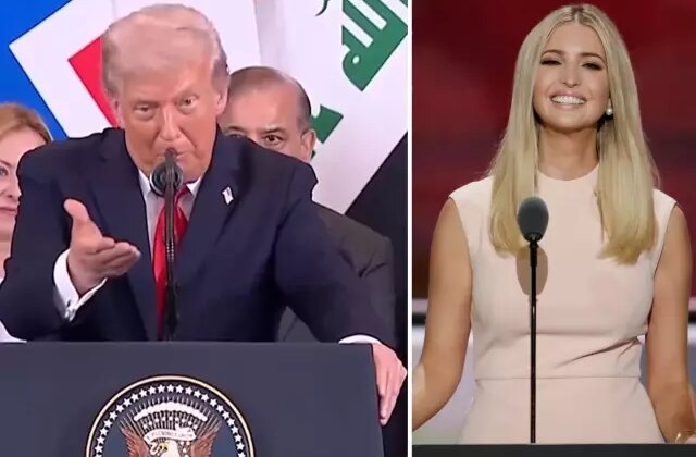 Trump’tan tarihi zirvede kızına unutamayacağı jest! Liderler alkışlamak zorunda kaldı