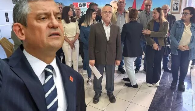 Tunceli’de CHP yönetimi kendilerini partiye kilitleyip nöbet başlattı