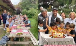 Türkiye’yi sarsan faciada can veren minik Doğa, Grand Kartal Otel sahipleriyle aynı karede