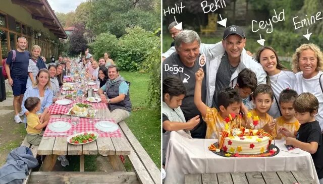 Türkiye’yi sarsan faciada can veren minik Doğa, Grand Kartal Otel sahipleriyle aynı karede