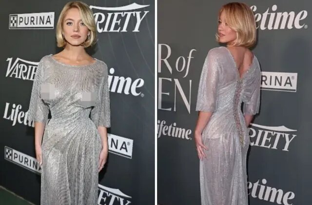 Ünlü oyuncu, altına sutyen giymediği elbisesi ile büyüledi 1 Ünlü oyuncu, altına sutyen giymediği elbisesi ile büyüledi