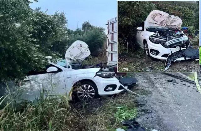 Yağışlı hava kazaya neden oldu! Bilanço ağır