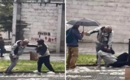 Yerde sürükledi, kaldırım taşıyla vurdu! Korkunç kavgaya ilişkin şok eden iddia