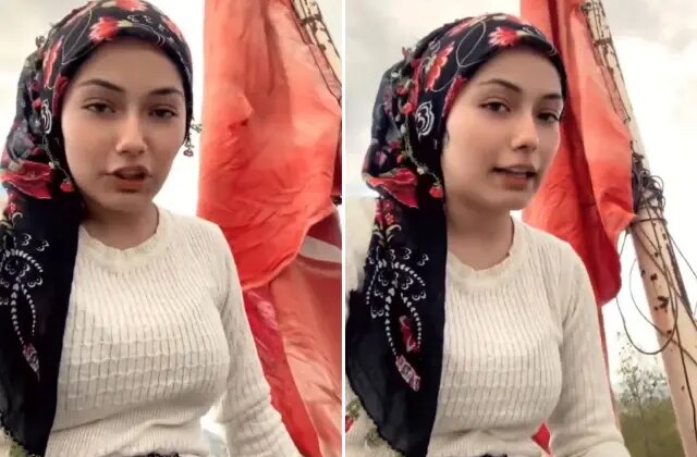 Yörük kızı, Türk bayrağının halini gözyaşları içinde anlattı: Neden müdahale edilmiyor?
