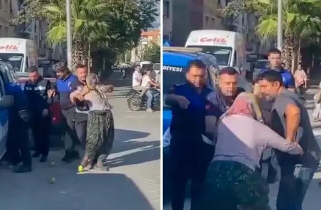 Zabıtaların yaşlı kadına muamelesi yürekleri sızlattı