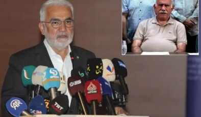 “Öcalan için İmralı’ya gitmeye gerek yok” diyen Zekeriya Yapıcıoğlu, başka bir öneride bulundu