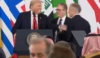 Zirvede ilginç anlar! Trump, o ülkenin liderini önce kaybetti, sonra unvanını değiştirdi