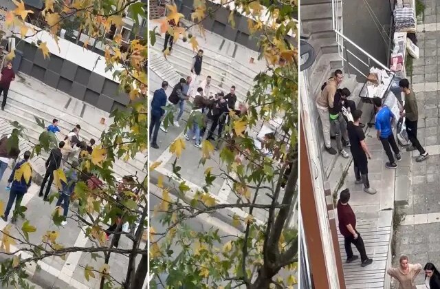 16 yaşındaki ağabey, kız kardeşini rahatsız edenlere dehşeti yaşattı