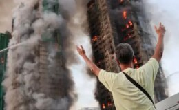 4 bin kişinin yaşadığı dev sitedeki yangında ölü sayısı 94’e yükseldi