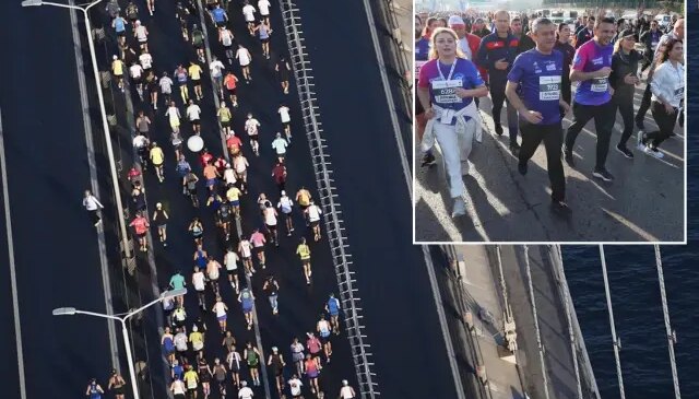 47. İstanbul maratonu start aldı