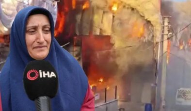6 kişinin hayatını kaybettiği yangından sağ kurtulan kadın, dehşet anlarını anlattı