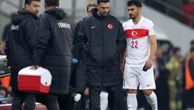 A Milli Takım’da korkutan sakatlık