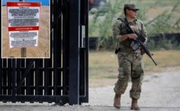 ABD Meksika sınırındaki plajı kapattı, iki ülke arasında kriz patlak verdi