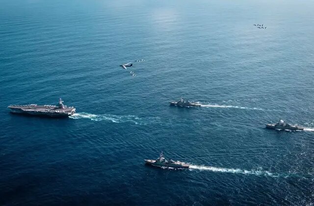 ABD’nin en gelişmiş uçak gemisi Karayip Denizi’ne ulaştı