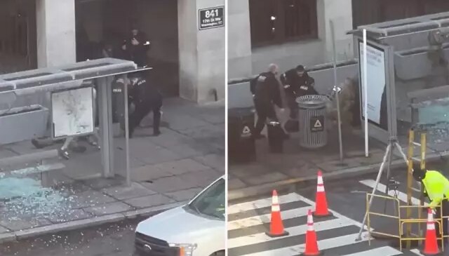 ABD’yi sarsan olaydan ilk görüntüler! Saldırgan böyle yakalandı