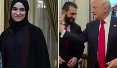 Ahmed Şara’ya parfüm sıkan Trump “Kaç eşin var?” diye sordu