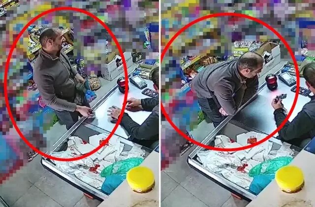 Ailesiyle birlikte ölü bulunan adamın alışveriş yaptığı anlar kamerada