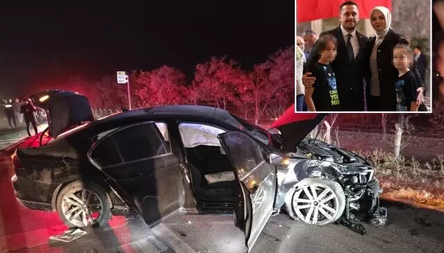 AK Partili vekil ölümden döndü, tıra çarpmaktan son anda kurtuldu