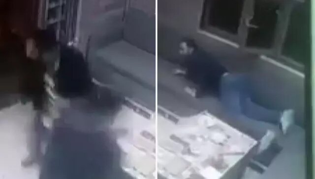 Taksi şoförüyle tartışıp 3 el ateş etti