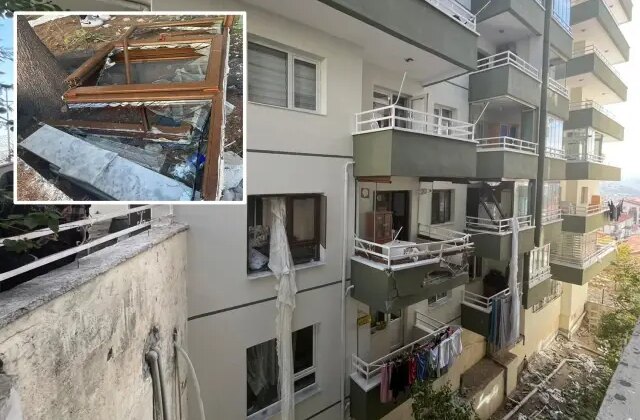 Ankara’da doğal gaz borusu kesilen dairede patlama