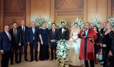 Siyaset ve ekonomi dünyasını buluşturan YouTuber düğünü