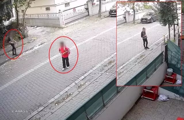 Anne-babalar dikkat: Bu görüntü İstanbul’un göbeğinde kaydedildi