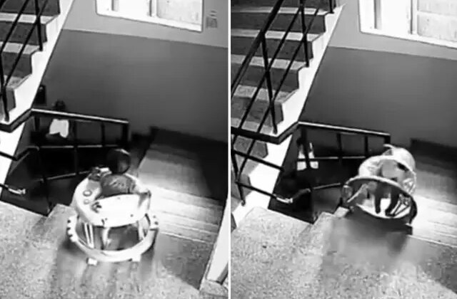 Annesinin peşinden giderken kabusu yaşadı