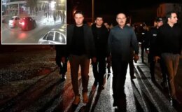 Aracını İl Emmiyet Müdürü’nün üzerine sürdü! Lastiklerine ateş edilerek durduruldu