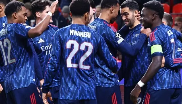 Arsenal şov yaptı! Şampiyonlar Ligi’nde rekorların gecesi