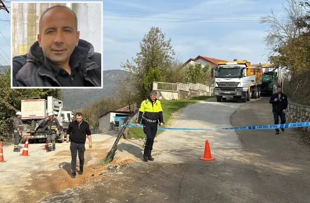 Asfalt çalışması sırasında elektrik akımına kapılan işçi hayatını kaybetti