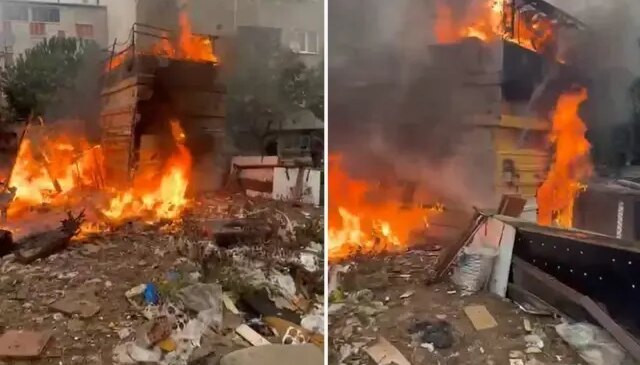 Avcılar’da kümes yangını: 50 hayvan öldü