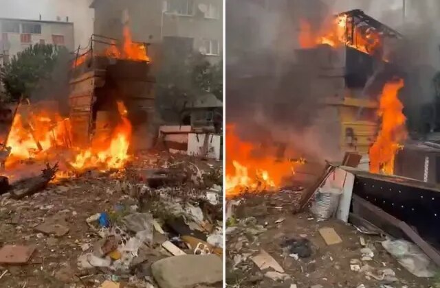 Avcılar’da kümes yangını: 50 hayvan öldü